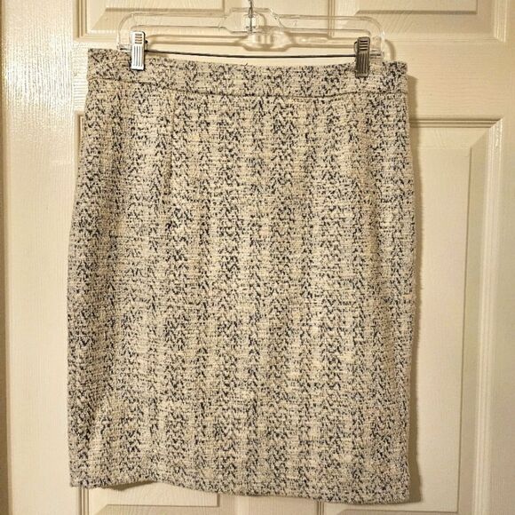 Banana Republic knee length tweed pencil skirt - Picture 1 of 4